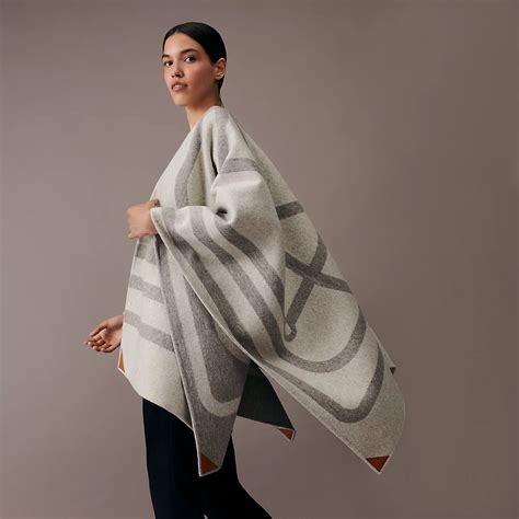 Voltige double face poncho 